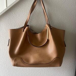Elegant Tan Tote Bag by Sondra Roberts